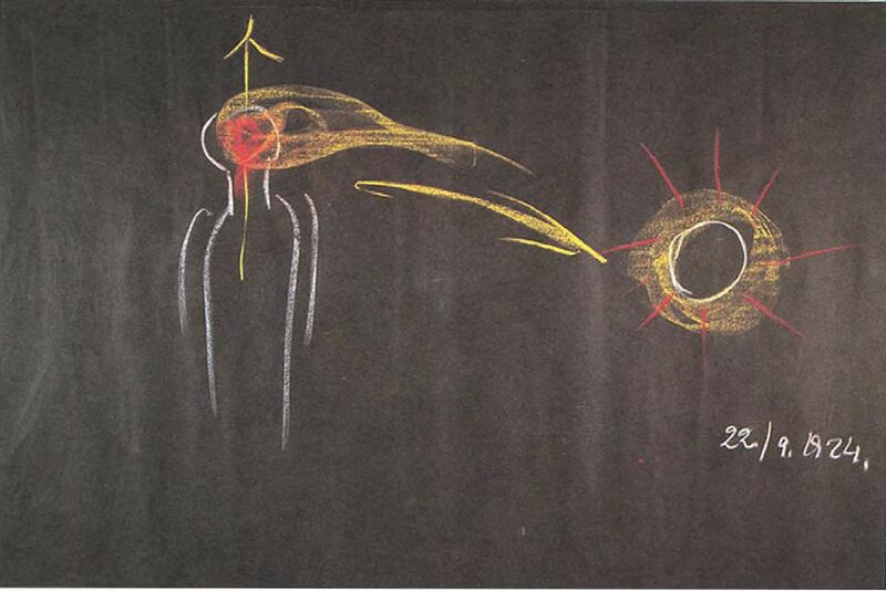 Tafel 13 Dornach, 22 . September 1924, 18. Vortrag